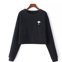 Aliens Printing Hoodies Sweatshirts Crew neck