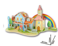 Kid Early learning Castle Construction pattern