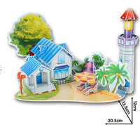 Kid Early learning Castle Construction pattern