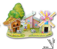 Kid Early learning Castle Construction pattern