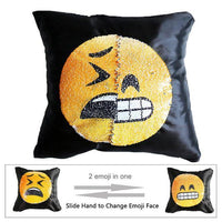 Emoji Changing Pillows Cover