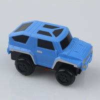 Glowing Race Track Bend Flex Flash  Car Toy