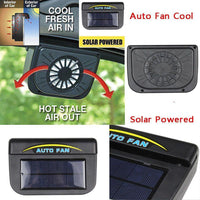 Solar Powered Car Auto Air Cooling Fan