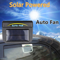 Solar Powered Car Auto Air Cooling Fan