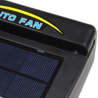 Solar Powered Car Auto Air Cooling Fan