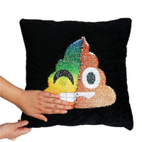 Emoji Changing Pillows Cover