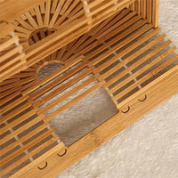 Half Round Wooden Bag