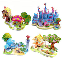 Kid Early learning Castle Construction pattern